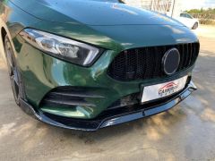 W177 A SERISI IÇIN ÖN LIP   - PIANO BLACK (PARLAK SIYAH)  (AMG DONANIM IÇIN)