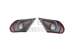 Dacia Duster 1 Sis Farı Çerçevesi Plastik 2010-2017 Arası