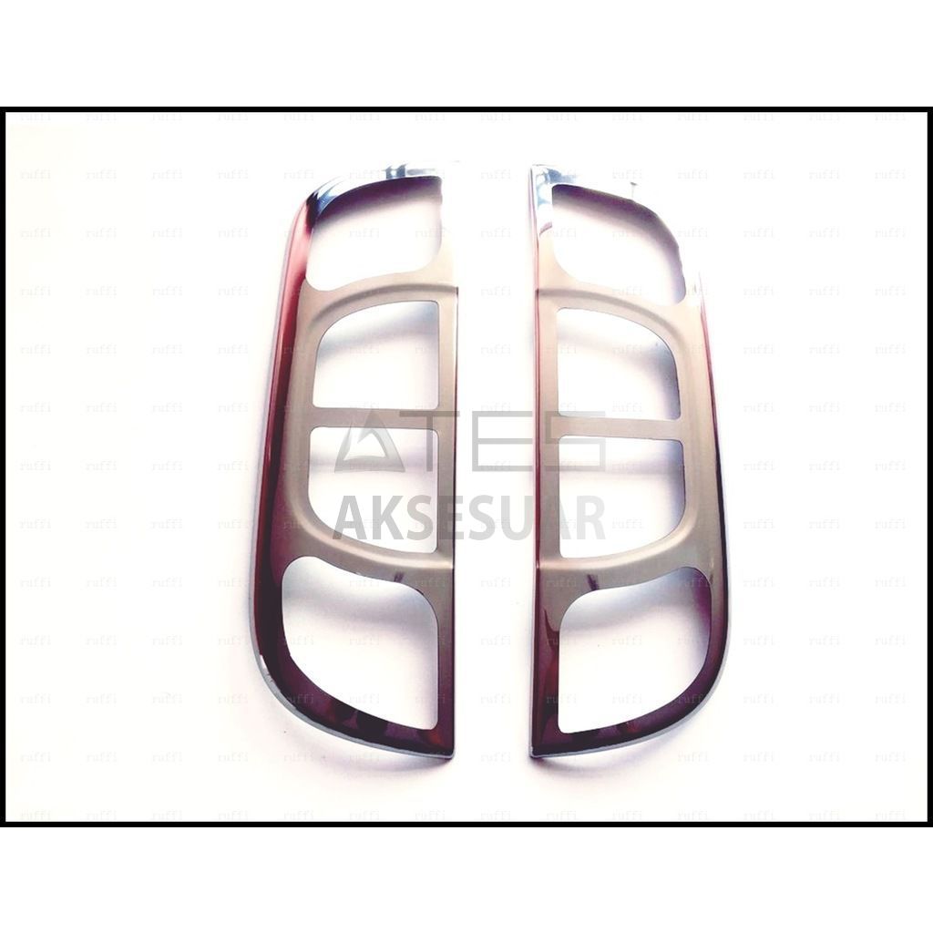 Peugeot Bipper Krom Stop Çerçevesi 2 Prç 2008+