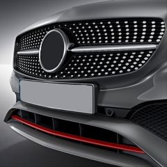 W176 (2016-2018) A SERISI IÇIN UYUMLU DIAMOND PANJUR - SIYAH