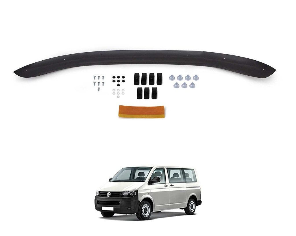 VW T5 Transporter Ön Kaput Koruyucu Rüzgarlık 4mm 2009-1