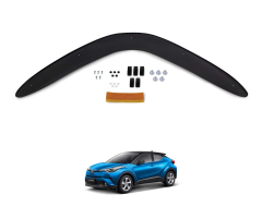 Toyota C-HR Ön Kaput Koruyucu Rüzgarlık 4mm (ABS) 2016-2