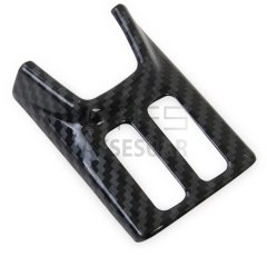 FORD FOCUS 2019+ IKAZ DÜGME KAPLAMA -KARBON(ABS)