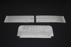 Opel Vivaro 2 Krom Kapı Eşiği 3 Parça 2001-2014 Arası