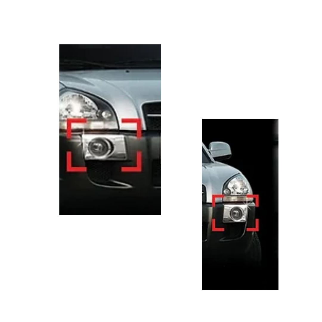 TUCSON KARE SİS KROM TAKIMI 2003-2009