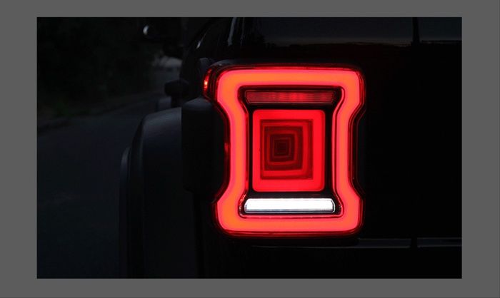 WRANGLER 08-21 IÇIN UYUMLU 3D LED STOP