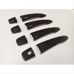 QASHQAI 2014-2020 IÇIN UYUMLU KAPI KOLU KAPLAMA - PIANO BLACK