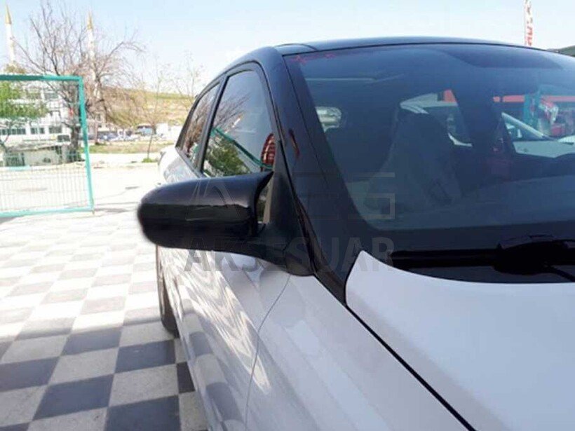 Peugeot 301 Yarasa Ayna Kapağı Batman Piano Siyah ABS 2012-2019 Arası