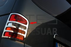 VW T5 Caravelle Krom Stop Çerçevesi 2 Prç 2004-2015