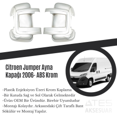 Citroen Jumper 2006 Ayna Kapağı ABS Krom