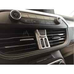 FORD FOCUS 2019+ IKAZ DÜGME KAPLAMA SILVER (ABS)