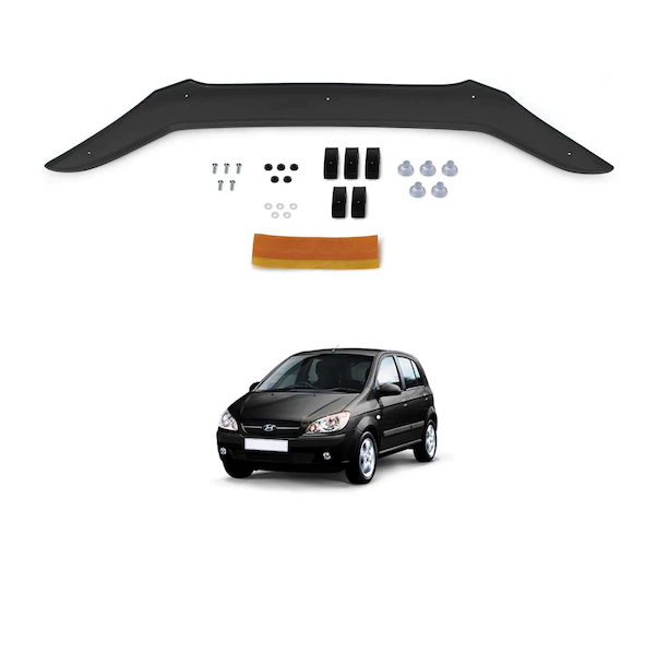 Hyundai Getz Ön Kaput Koruma Rüzgarlık 4Mm Abs 2006-11