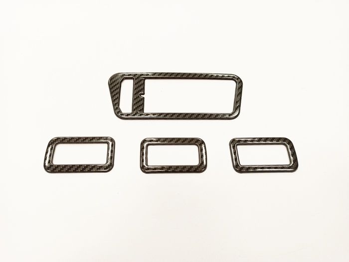 GOLF 7 - 7.5 2013-2020 IÇIN UYUMLU CAM AÇMA KAPAMA KAPLAMA - KARBON