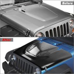 WRANGLER JK 2007-2017 IÇIN UYUMLU 10. YIL KAPUT (SAC)