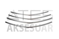 Opel Vivaro Krom Ön Panjur 4 Parça 2014-2018 Arası