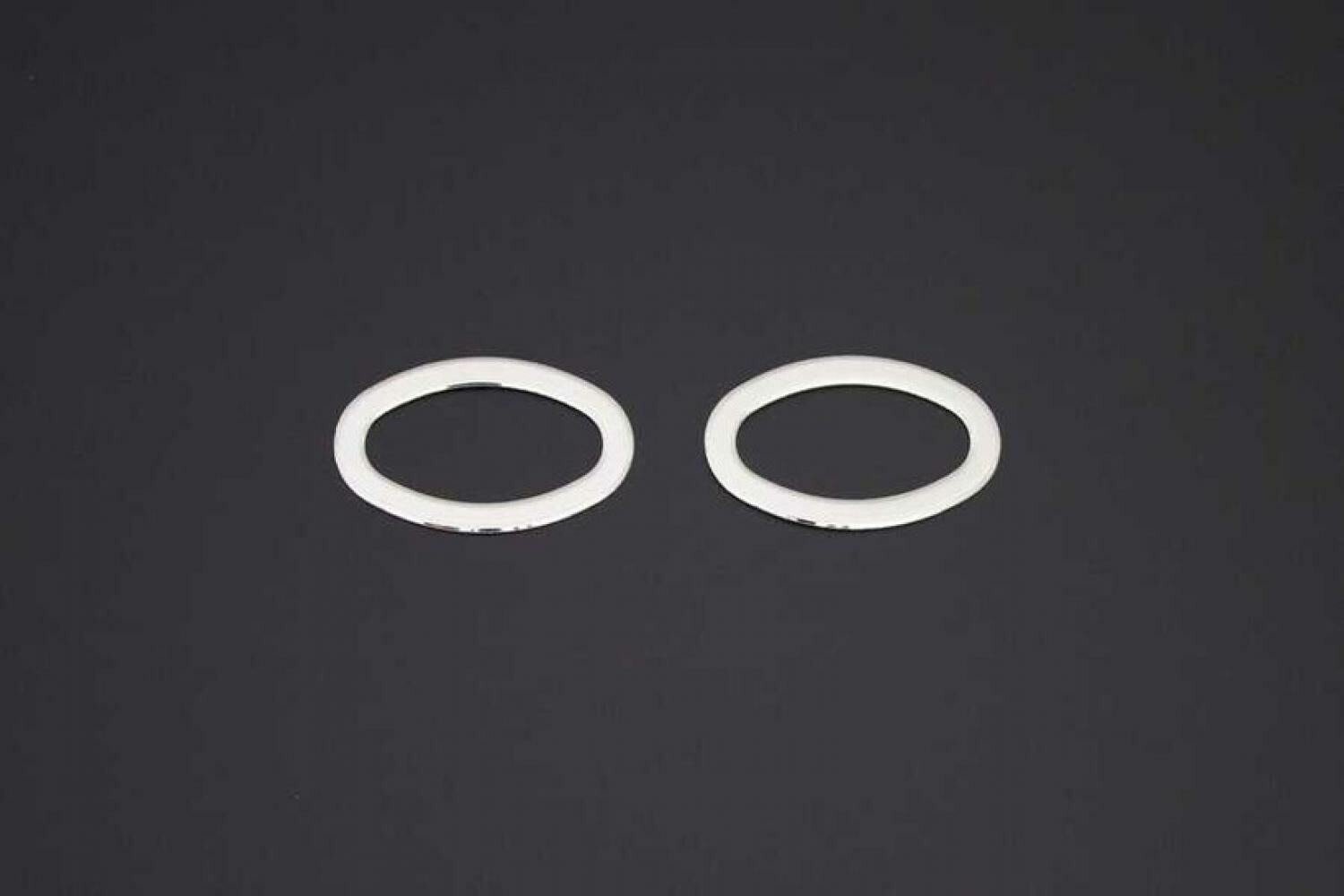 Citroen C3 Sinyal Çerçevesi 2 Parça Paslanmaz Çelik 2002-2009