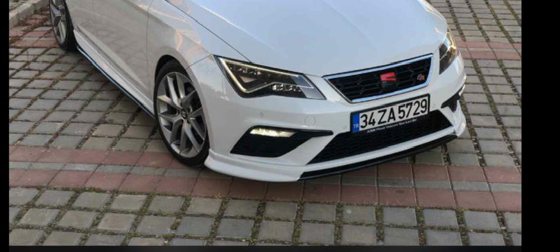 Seat Leon Mk3,5 Fr 3 Parça Ön Tampon Eki