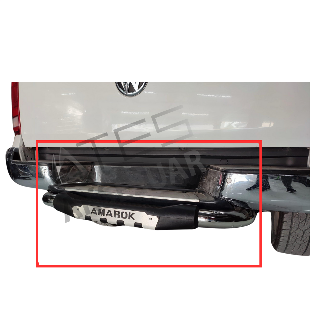 Volkswagen Amarok  Arka Koruma Poliüretan  Krom