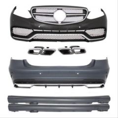 W212 IÇIN UYUMLU MAKYAJLI E63E ÇEVIRME FACELIFT BODY KIT (FAR-STOP-KAPUT VE ÇAMURLUK DAHIL)
