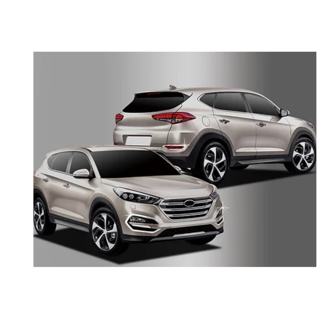 HYUNDAİ TUCSON ÖN ARKA SİS KROM TAKIMI 2015-2018