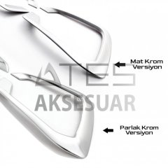Fiat Egea Sedan Krom Sis Çerçevesi 2 Prç. 2020 Üzeri (Mat Krom)