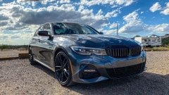 BMW 3 SERISI G20 2019+ BOBREK TEK CIZGI PANJUR - PIANO BLACK