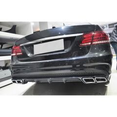 W212 E SERISI IÇIN 63 DIFÜZÖR & EGZOZ SETI (SILVER EGZOZ ILE ) (AMG MAKYAJLI KASA 2013-2016)