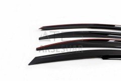 Peugeot 301 SunPlex Cam Rüzgarlığı 4 Parça 2013 ve Sonrası