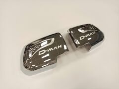 D-MAX IÇIN UYUMLU 2012-2017 AYNA KAPAGI NIKELAJ LOGOLU