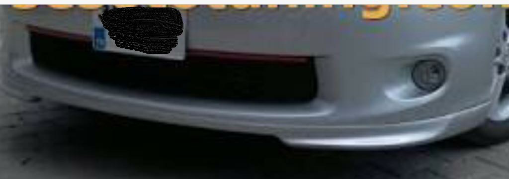 Toyota Auris Eski Kasa Makyajlı Ön Tampon Eki