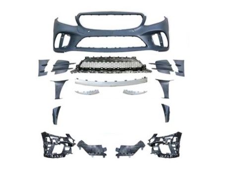 W205 C SERISI IÇIN UYUMLU MAKYAJLI AMG GÖRÜNÜM ÖN TAMPON