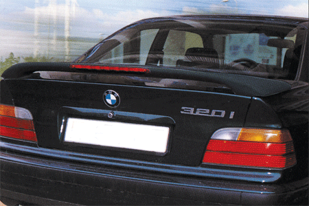 Bmw E36 Işıklı Spoyler  Boyalı