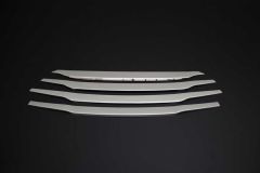 Ford Courier Ön Panjur 4 Parça Paslanmaz Çelik 2015>