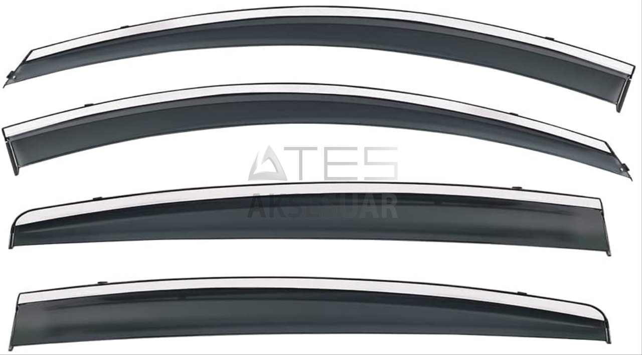 2022 CIVIC CAM RÜZGARLIĞI (KROM)