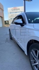 2022 CIVIC CAM RÜZGARLIĞI (KROM)