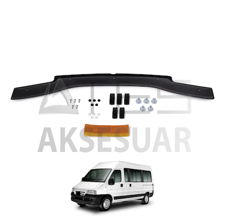 Citroen Relay Ön Kaput Koruyucu Rüzgarlık 3mm (ABS) 02-06