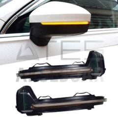 VOLKSWAGEN TIGUAN 2016+ DINAMIKL LED AYNA SINYALI MAVI SELAMLAMA
