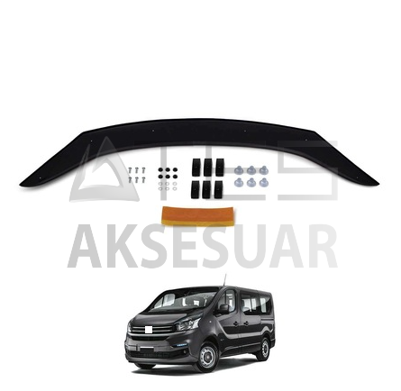Fiat Talento Ön Kaput Koruyucu Rüzgarlık 3 mm (ABS) 2016
