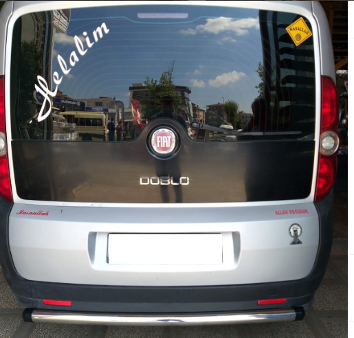 FİAT DOBLO ARKA KROM KORUMA
