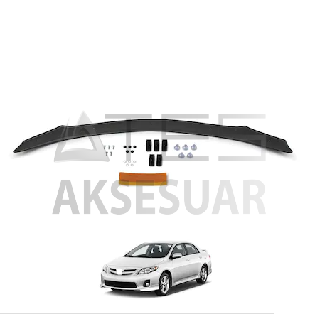 Toyota Corolla Ön Kaput Maskesi Koruma Rüzgarlığı Deflektör