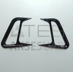 HYUNDAI KONA ÖN TAMPON BIÇAKLARI - PIANO BLACK