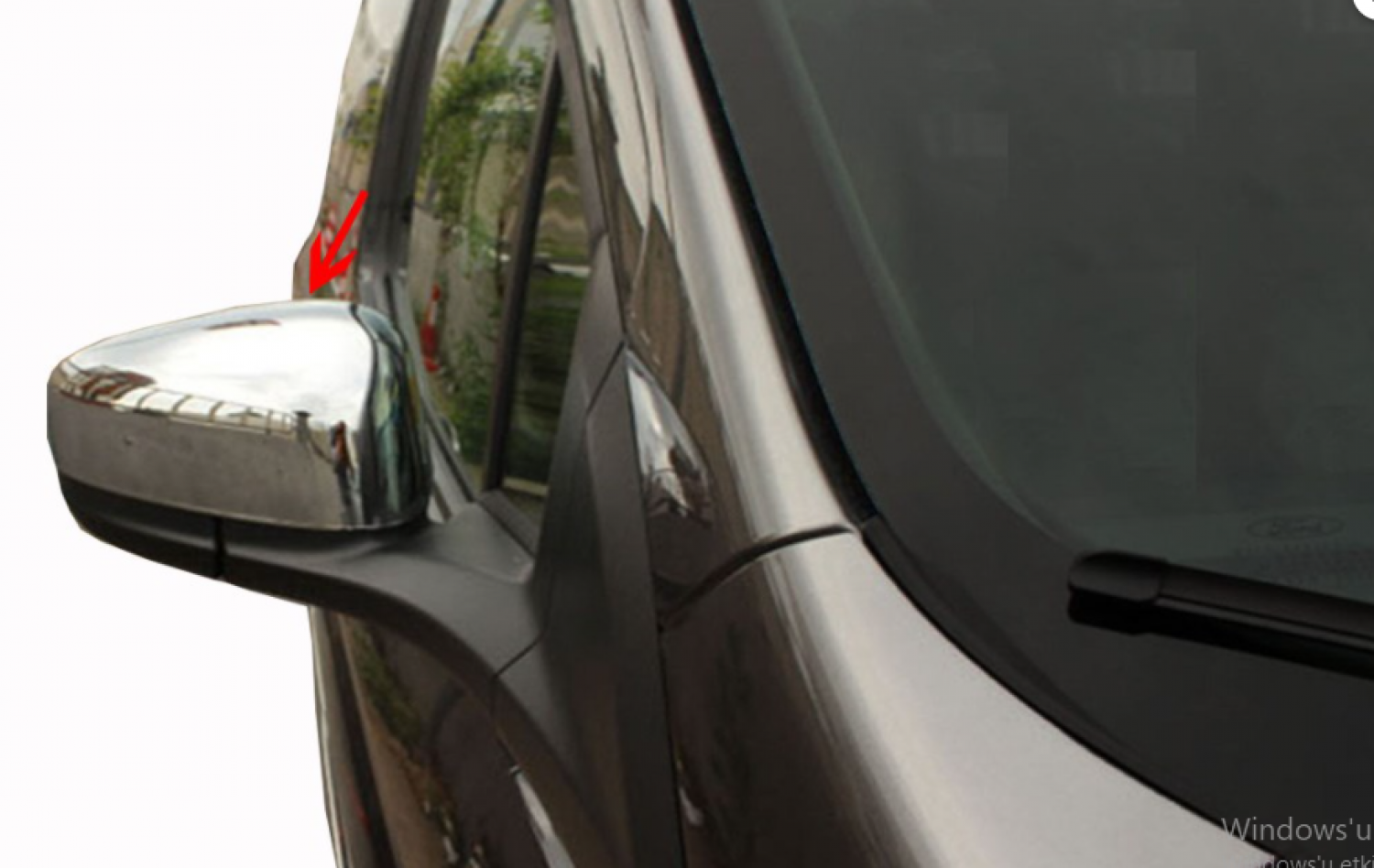 Ford Courier Ayna Kapağı 2 ParçaABS 2018>