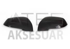 BMW 1 Serisi F20 Ayna Kapağı Karbon 2 Parça