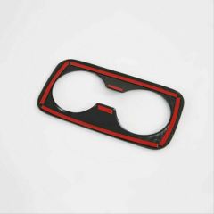 TUCSON IÇIN UYUMLU 2015-2018 BARDAKLIK KAPLAMA - KARBON