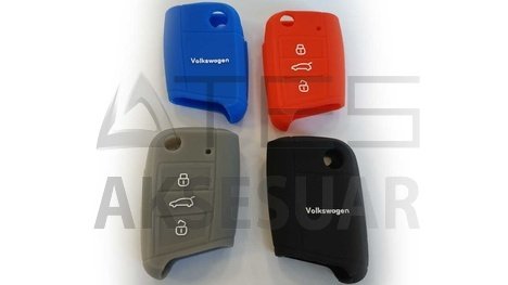 VOLKSWAGEN SUSTALI SILIKON ANAHTAR KILIFI