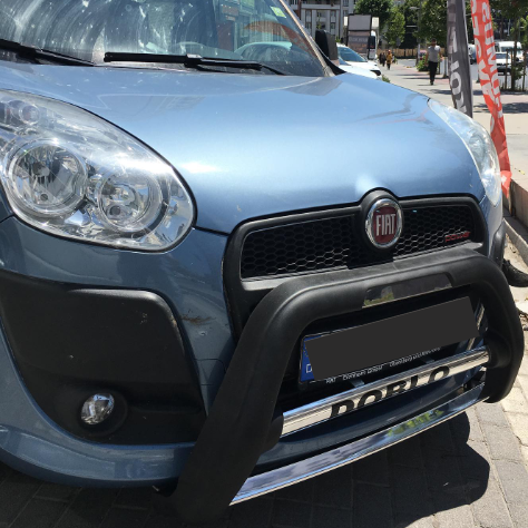 FİAT DOBLO ÖN KROM KORUMA