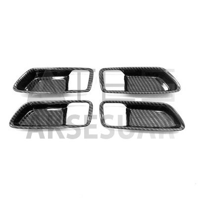 TOYOTA COROLLA 2019+ KAPI KOLU İÇ KAPLAMA - KARBON