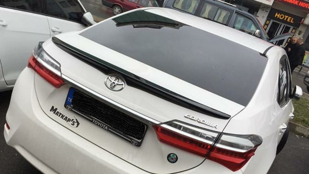 Toyota Corolla 2015-2019 M3 Çıta Anatomik Spoiler