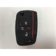 VOLKSWAGEN SUSTALI SİLİKON ANAHTAR KILIFI - EMOJİ