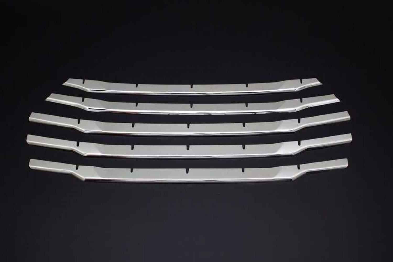 Ford Courier Ön Panjur 5 Parça Paslanmaz Çelik 2018>